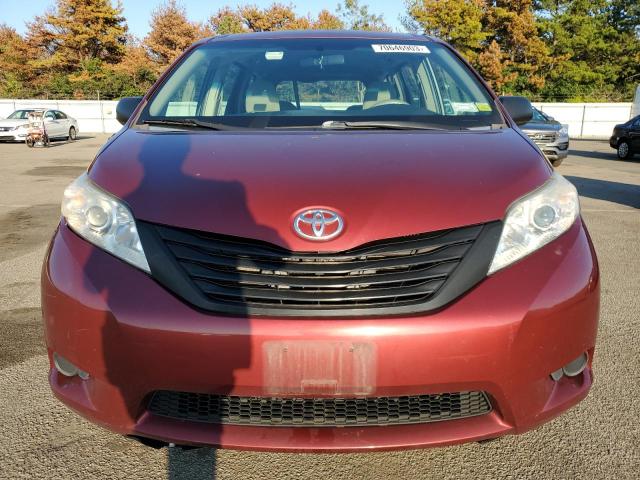 5TDZK3DC1DS384378 - 2013 TOYOTA SIENNA RED photo 5