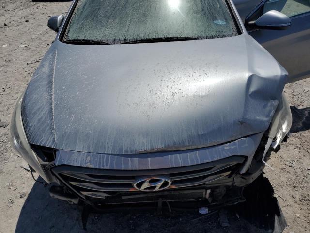 5NPE34AF2HH503325 - 2017 HYUNDAI SONATA SPORT SILVER photo 11