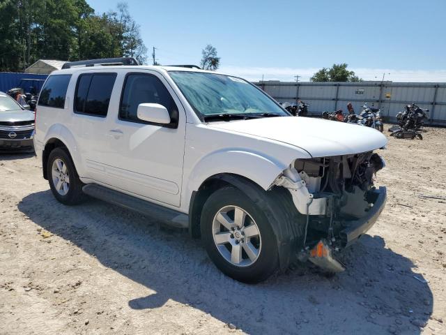 5N1AR1NNXCC601631 - 2012 NISSAN PATHFINDER S WHITE photo 4