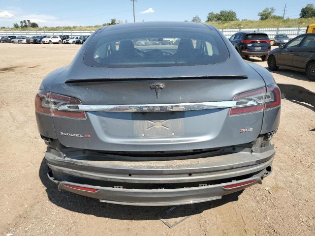 5YJSA1H15EFP39558 - 2014 TESLA MODEL S ნაცრისფერი ფოტო 6