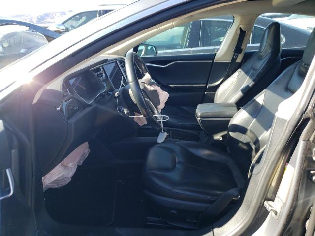 5YJSA1H15EFP39558 - 2014 TESLA MODEL S ნაცრისფერი ფოტო 7