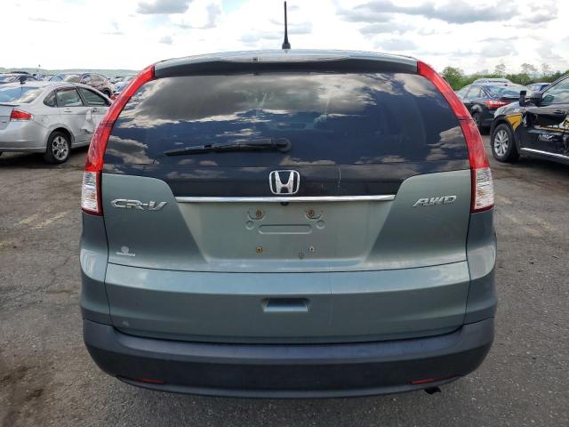 JHLRM4H57CC011618 - 2012 HONDA CR-V EX ტალღისფერი ფოტო 6