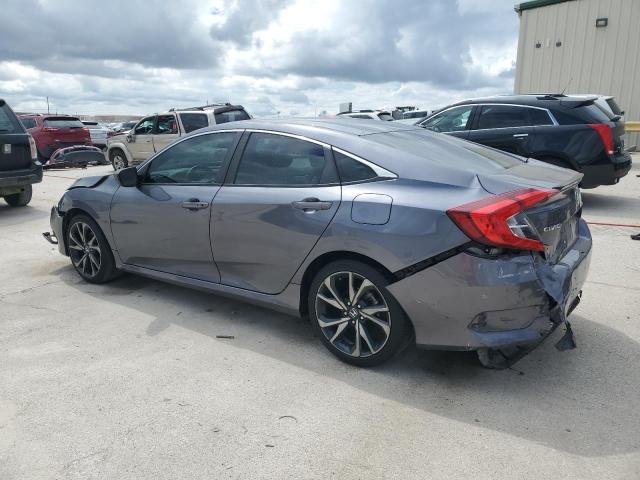 2HGFC2F89LH521892 - 2020 HONDA CIVIC SPORT GRAY photo 2