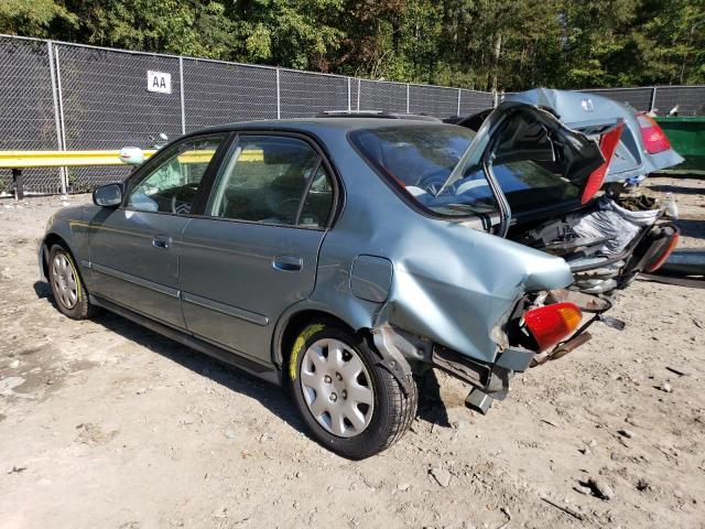 2HGEJ6610YH568408 - 2000 HONDA CIVIC BASE 蓝色 照片 2