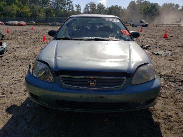 2HGEJ6610YH568408 - 2000 HONDA CIVIC BASE 蓝色 照片 5