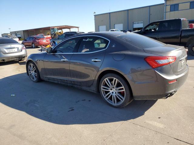 ZAM57XSA9F1141390 - 2015 MASERATI GHIBLI GRAY photo 2