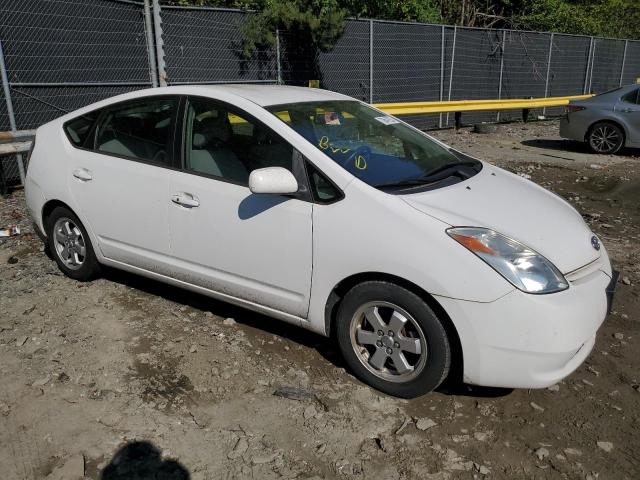 JTDKB20U440011364 - 2004 TOYOTA PRIUS WHITE photo 4