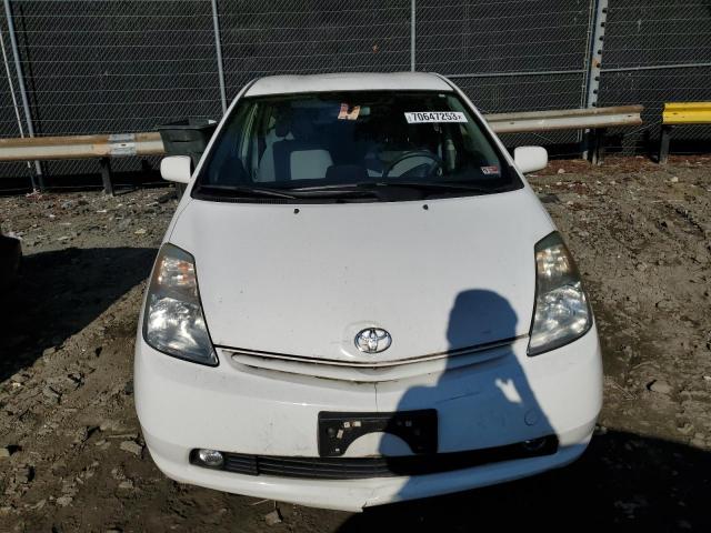 JTDKB20U440011364 - 2004 TOYOTA PRIUS WHITE photo 5