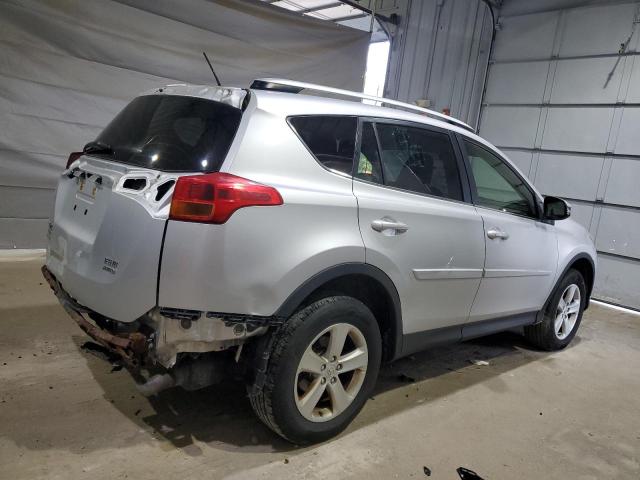 JTMRFREV6DD017706 - 2013 TOYOTA RAV4 XLE 银色 照片 3