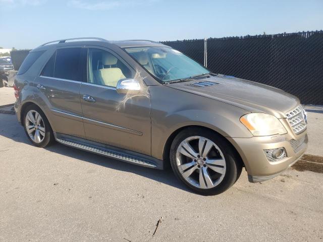 4JGBB8GBXAA594080 - 2010 MERCEDES-BENZ ML 350 4MATIC TAN photo 4