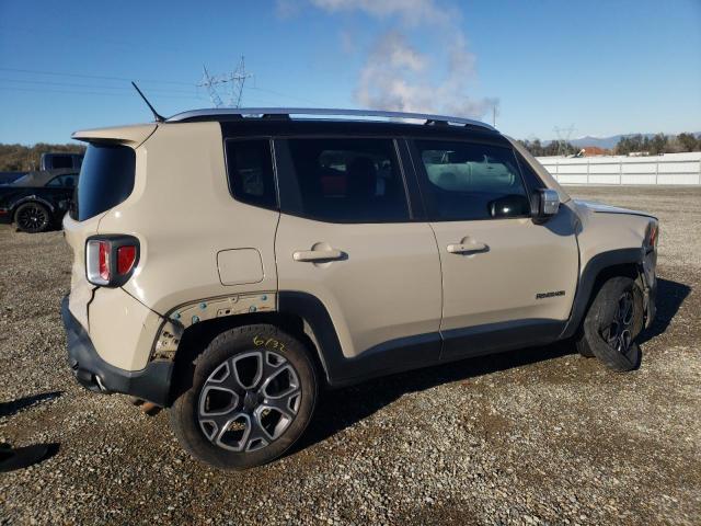 ZACCJBDTXFPB38609 - 2015 JEEP RENEGADE L BEIGE photo 3