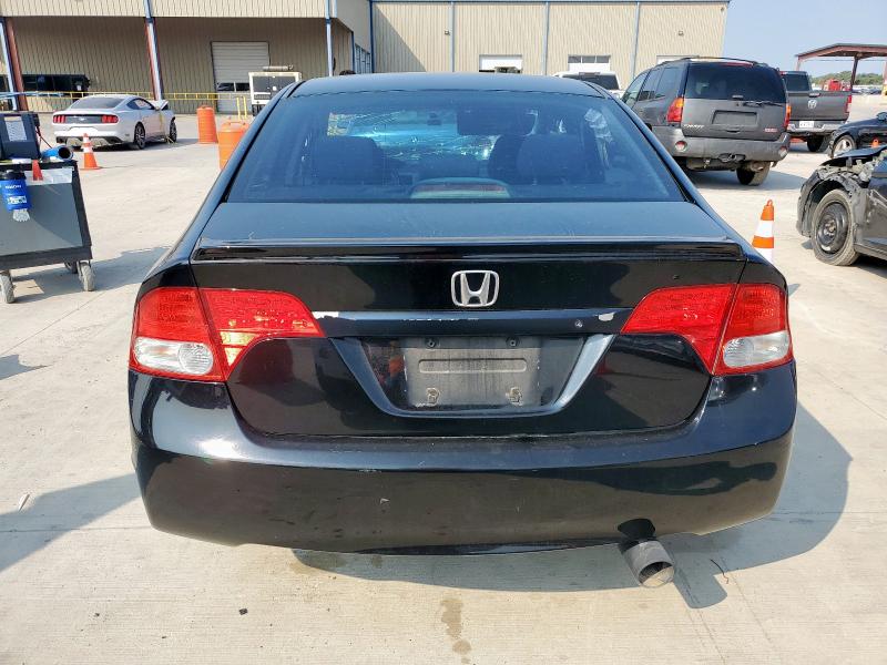 19XFA1F6XAE037140 - 2010 HONDA CIVIC LX-S BLACK photo 6