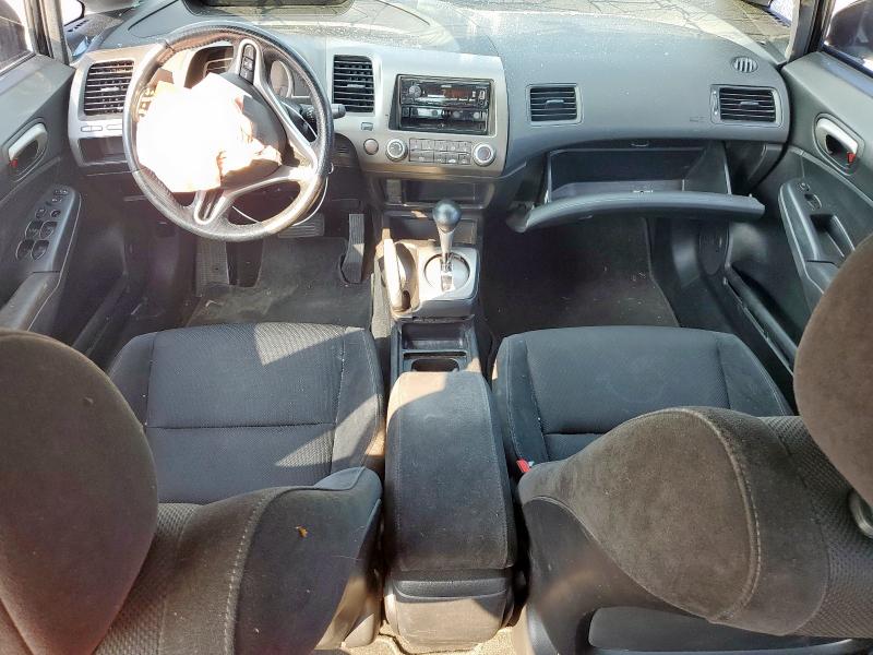 19XFA1F6XAE037140 - 2010 HONDA CIVIC LX-S BLACK photo 8