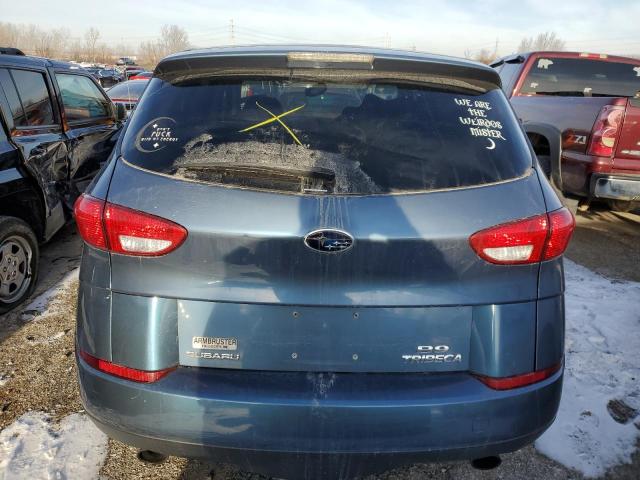 4S4WX85C264411159 - 2006 SUBARU B9 TRIBECA 3.0 H6 BLUE photo 6