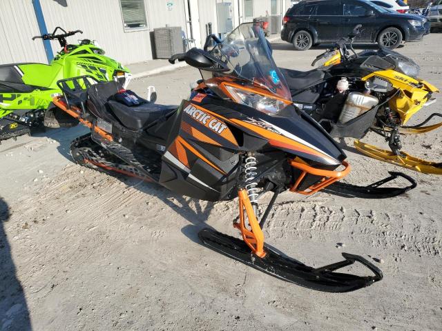 4UF13SNW3DT123924 - 2013 ARCTIC CAT SNOWMOBILE ORANGE photo 2