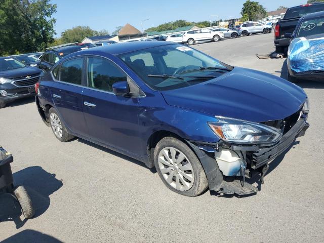 3N1AB7AP2JY343907 - 2018 NISSAN SENTRA S 蓝色 照片 4