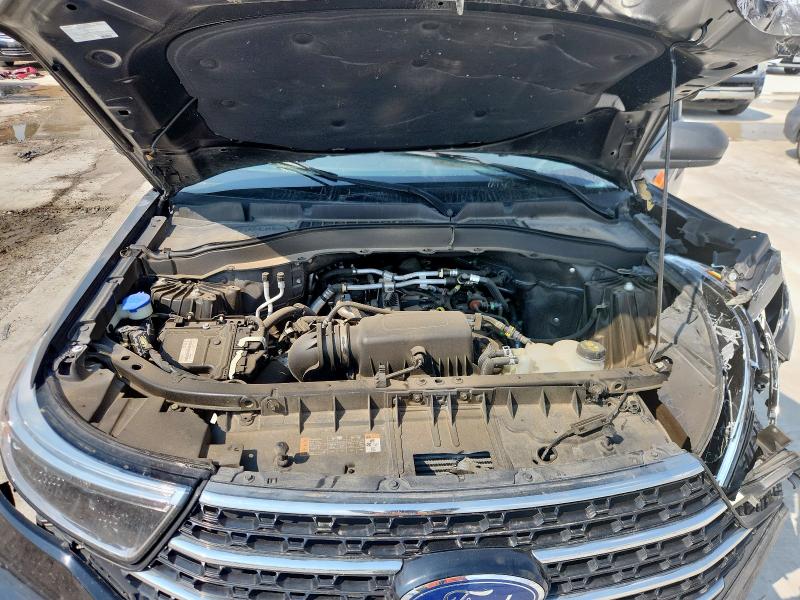 1FMSK7DH6MGA81364 - 2021 FORD EXPLORER XLT BLACK photo 12