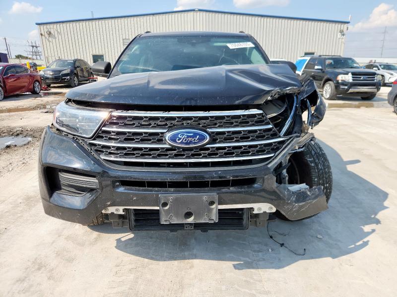 1FMSK7DH6MGA81364 - 2021 FORD EXPLORER XLT BLACK photo 5