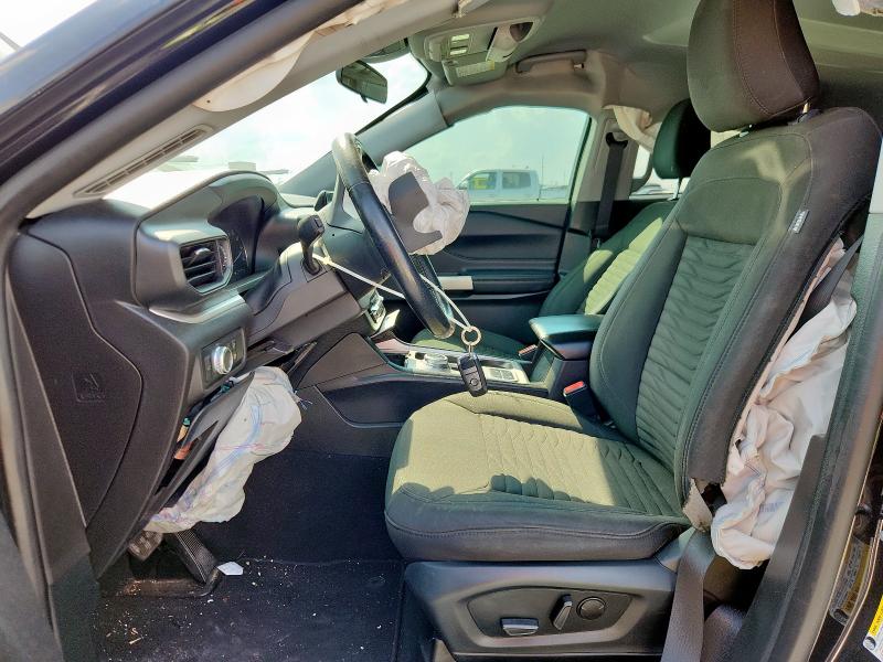 1FMSK7DH6MGA81364 - 2021 FORD EXPLORER XLT BLACK photo 7