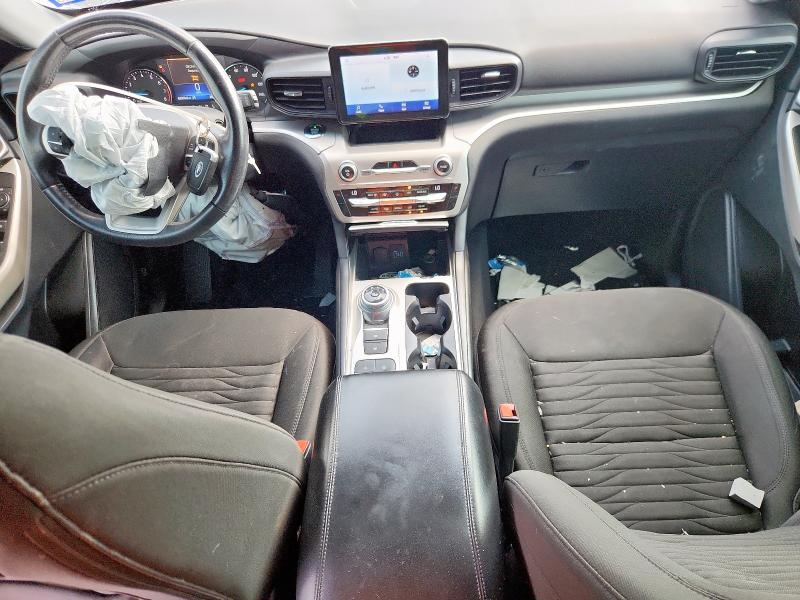 1FMSK7DH6MGA81364 - 2021 FORD EXPLORER XLT BLACK photo 8