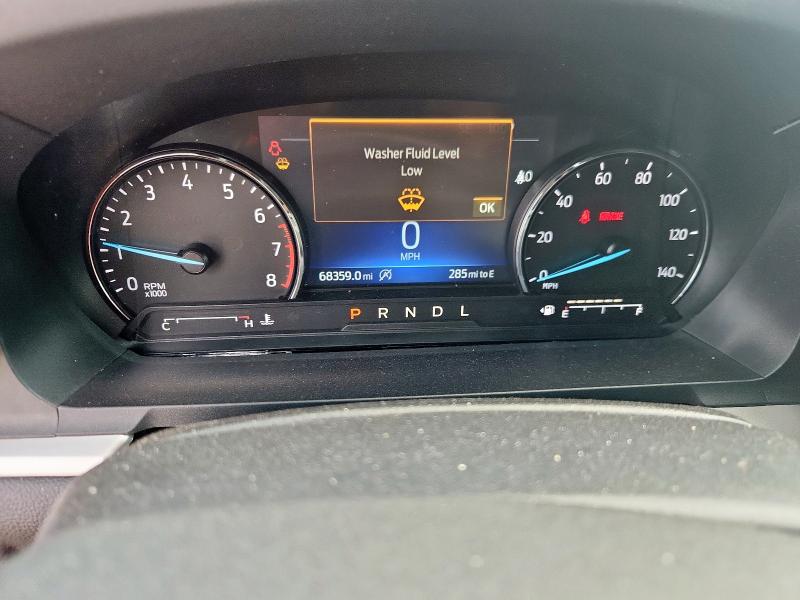 1FMSK7DH6MGA81364 - 2021 FORD EXPLORER XLT BLACK photo 9