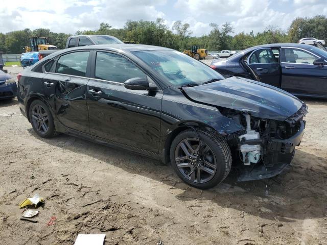 3KPF34AD0ME330406 - 2021 KIA FORTE GT LINE BLACK photo 4