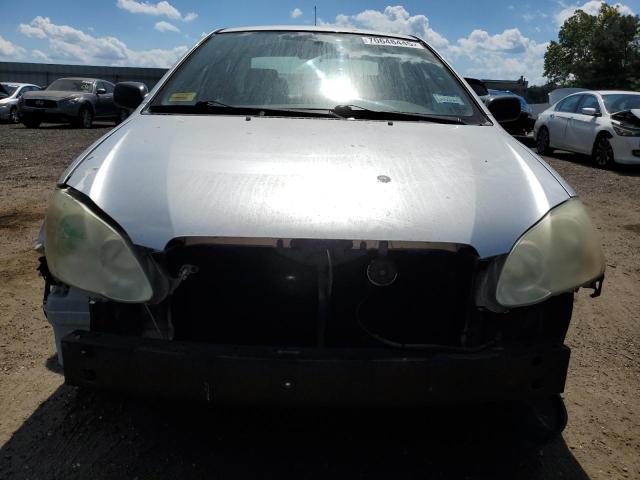 JTDBR32E960096809 - 2006 TOYOTA COROLLA CE SILVER photo 5