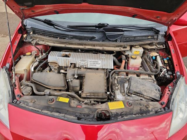 JTDKN3DU5B0280333 - 2011 TOYOTA PRIUS RED photo 11