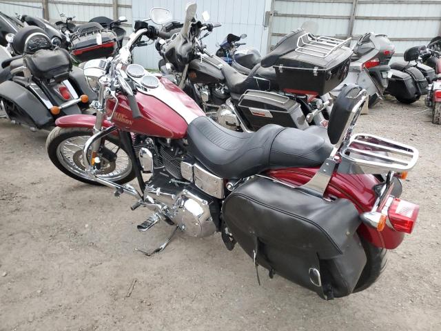 1HD1GNW105K315310 - 2005 HARLEY-DAVIDSON FXDLI BURGUNDY photo 3