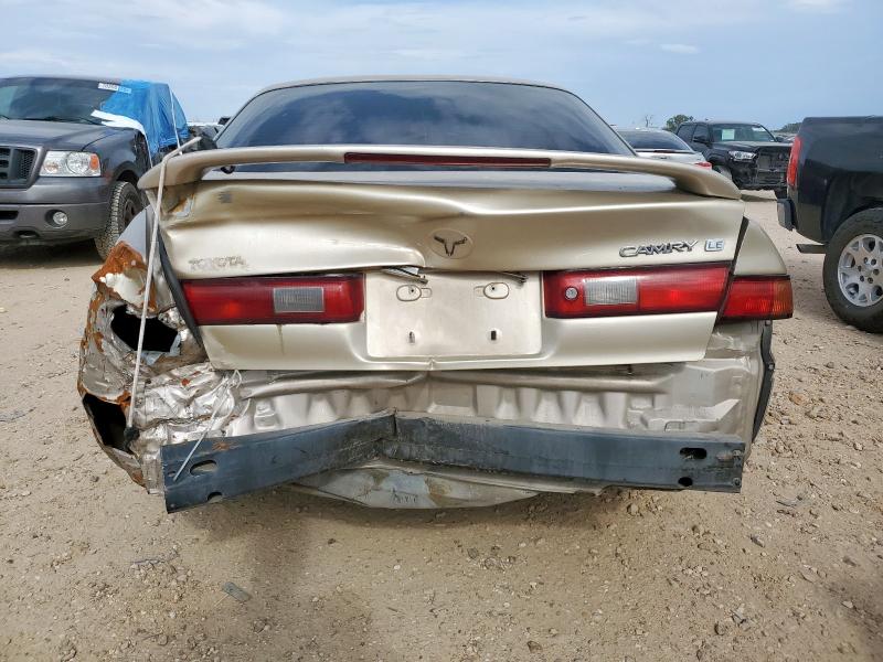 4T1BG22K5VU081927 - 1997 TOYOTA CAMRY CE GOLD photo 6