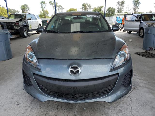 JM1BL1V81C1650023 - 2012 MAZDA 3 I GRAY photo 5