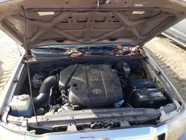 5TETU62N87Z458814 - 2007 TOYOTA TACOMA PRERUNNER ACCESS CAB TAN photo 11