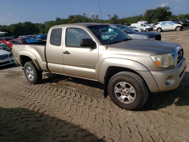 5TETU62N87Z458814 - 2007 TOYOTA TACOMA PRERUNNER ACCESS CAB TAN photo 4