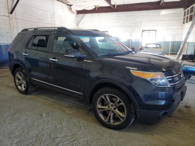 1FM5K8F84DGB48351 - 2013 FORD EXPLORER LIMITED BLACK photo 4