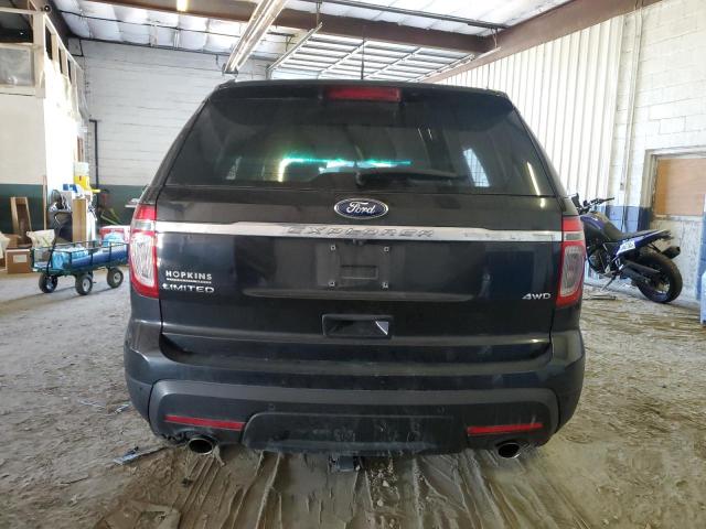 1FM5K8F84DGB48351 - 2013 FORD EXPLORER LIMITED BLACK photo 6