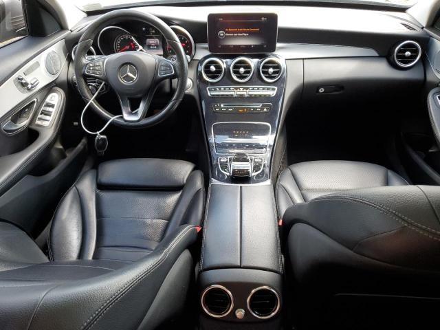 55SWF4KB0GU116131 - 2016 MERCEDES-BENZ C 300 4MATIC GRAY photo 8