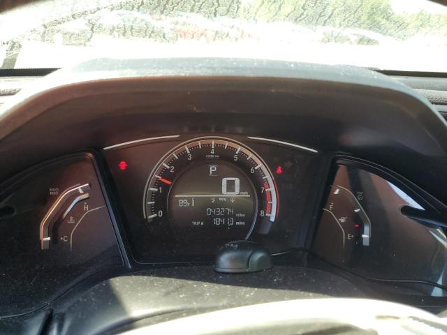 2HGFC2F51JH588621 - 2018 HONDA CIVIC LX BLACK photo 9