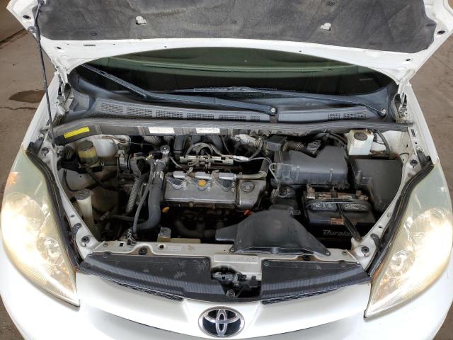 5TDZA22C96S496736 - 2006 TOYOTA SIENNA XLE 白色 照片 12