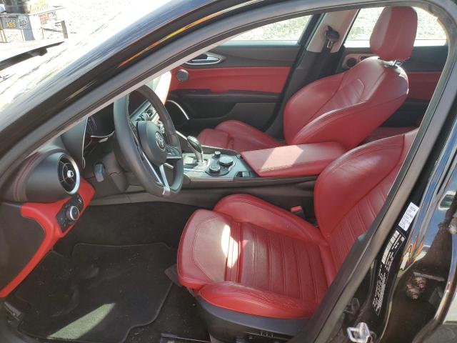 ZARFAEEN5J7583754 - 2018 ALFA ROMEO GIULIA TI Q4 BLACK photo 7