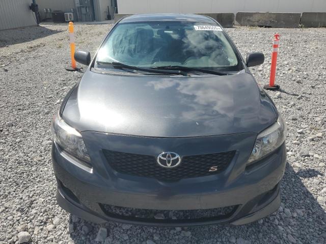 1NXBU4EE5AZ345345 - 2010 TOYOTA COROLLA BASE Grafit foto 5