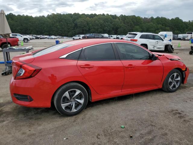 2HGFC2F62LH553307 - 2020 HONDA CIVIC LX RED photo 3