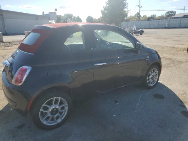 3C3CFFDR8CT164809 - 2012 FIAT 500 POP BLACK photo 3