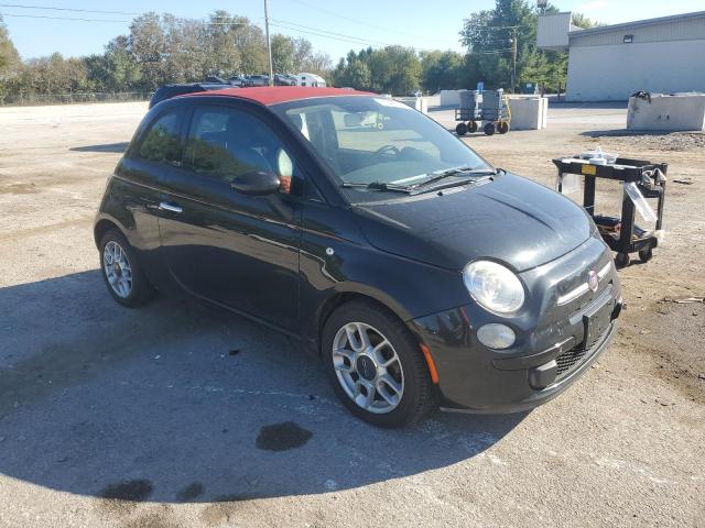 3C3CFFDR8CT164809 - 2012 FIAT 500 POP BLACK photo 4