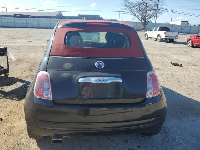 3C3CFFDR8CT164809 - 2012 FIAT 500 POP BLACK photo 6