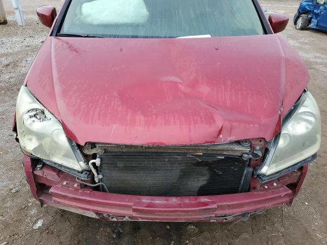 5FNRL38745B099092 - 2005 HONDA ODYSSEY EXL BURGUNDY photo 12