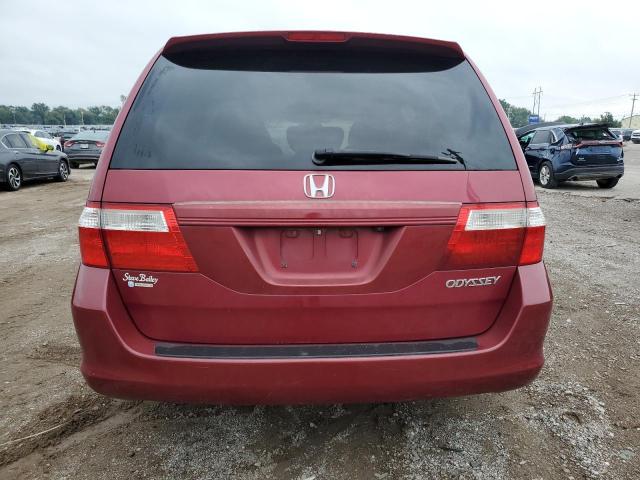 5FNRL38745B099092 - 2005 HONDA ODYSSEY EXL BURGUNDY photo 6