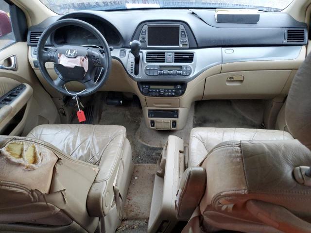 5FNRL38745B099092 - 2005 HONDA ODYSSEY EXL BURGUNDY photo 8