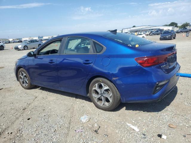 3KPF24AD7KE121826 - 2019 KIA FORTE FE BLUE photo 2