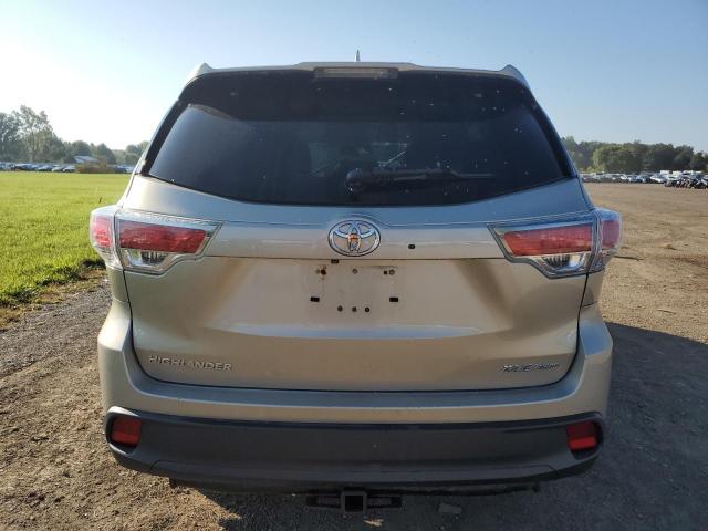 5TDJKRFHXES004576 - 2014 TOYOTA HIGHLANDER XLE Qızıl foto 6