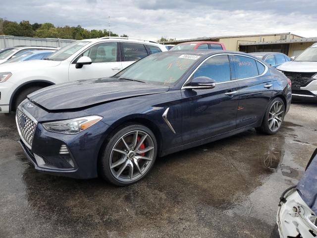 KMTG34LE4LU064349 - 2020 GENESIS G70 PRESTIGE BLUE photo 1